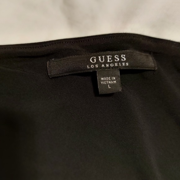 One Sleeve Black Evening Dress - Picture 3 of 4